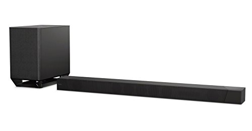 Sony HT-ST5000 - Barra de Sonido (7.1.2 Canales, 800 W, Dolby Atmos, Hi-Res Audio, Bluetooth, NFC, Wi-fi, S-Force Pro con Wave-Front, Surround 3D) Color Negro