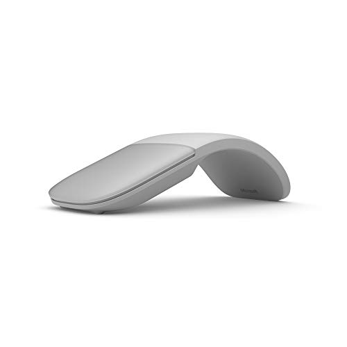 Microsoft Surface Arc Mouse - Ratón (Ambidextro, Bluetooth, Gris)