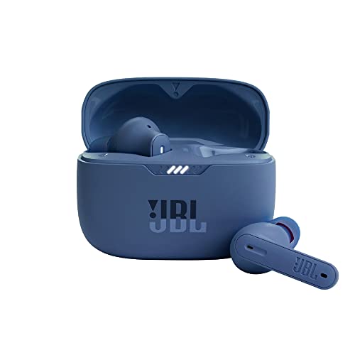 JBL TUNE 230NC TWS Auriculares inalámbricos In Ear True Wireless Bluetooth IPX4 con micrófono incorporado para música, deportes y llamadas, hasta 40h de batería, estuche de carga, azul