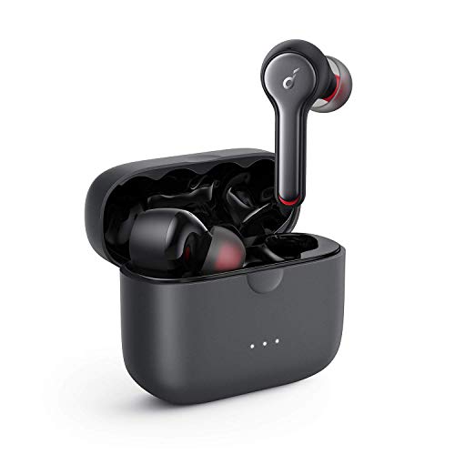 Anker Soundcore Liberty Air 2 Auriculares inalámbricos Bluetooth, 4 micrófonos con reducción de Ruido, 28 Horas de Juego, Ecualizador Personalizado HearID, Bluetooth 5 Auriculares, Carga inalámbrica