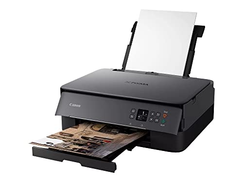 Canon PIXMA TS5350A Impresora multifunción fotográfica de inyección de Tinta en Color e inalámbrica, Negro