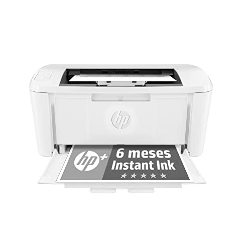 Impresora Monofunción HP LaserJet M110we - 6 meses de impresión Instant Ink con HP+, Color Blanco