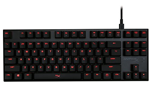 HyperX Alloy FPS Pro – Teclado mecánico de Gaming, Cherry MX Red (US layout)