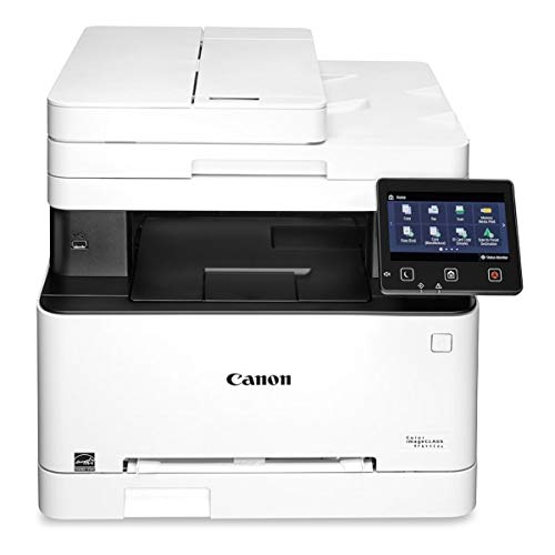 Canon Color imageCLASS MF644Cdw - Impresora láser todo en uno, inalámbrica, móvil, color blanco, tamaño medio