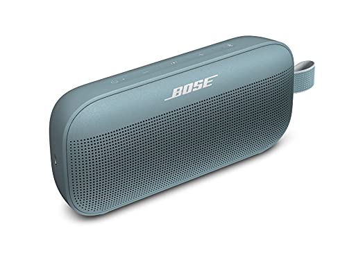 Altavoz Bluetooth Bose SoundLink Flex portátil, inalámbrico, Sumergible, de Viaje, Azul Pétreo