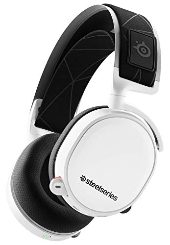 SteelSeries Arctis 7 - Auriculares De Juego - Inalámbricos Sin Pérdidas - Dts Headphone: X V2.0 Surround - Para PC, Playstation 5 y PlayStation 4 - Blanco