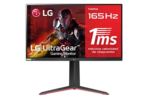 LG UltraGear 27GP850-B - Monitor 27 pulgadas gaming, Panel IPS, 165Hz, 1 ms, 1000:1, 400nit, 16:9, HDMI, DisplayPort, Color Negro