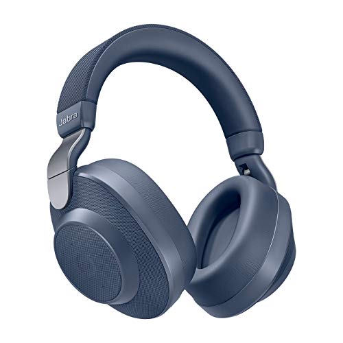 Jabra Elite 85h - Auriculares Inalámbricos Over-Ear, Cancelación Activa de Ruido, Batería de Larga Duración para Llamadas y Música, Azul Marino